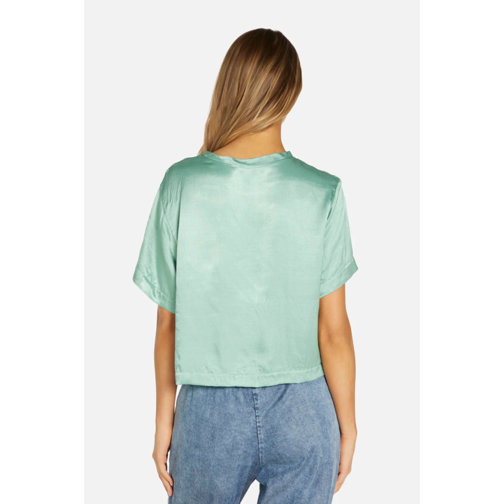 Fascino Short Sleeve Boxy Top