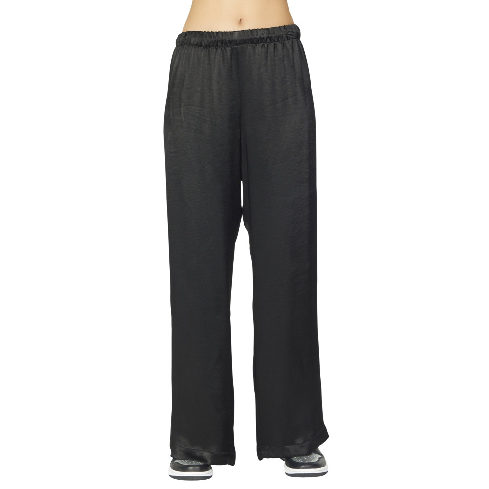 Platinum Paradox Satin Wide Leg Pant
