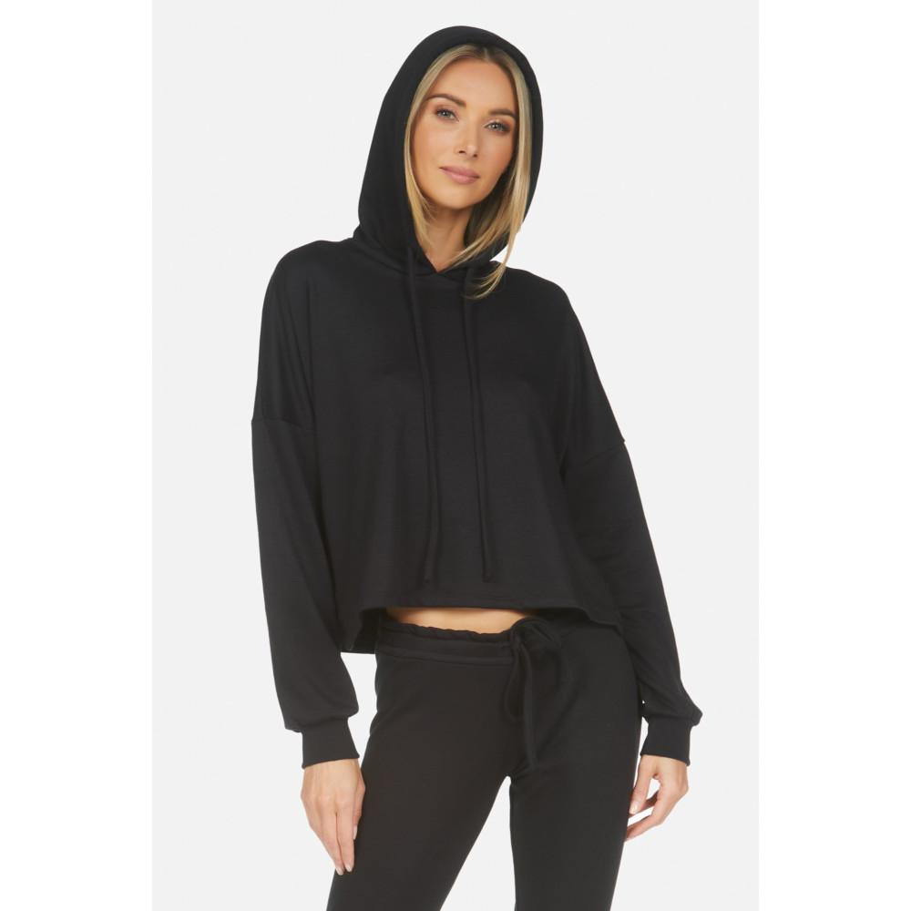 Esmeralda Side Button Hoodie