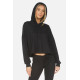 Esmeralda Side Button Hoodie