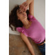 Ardore Square Neck Ruffle Top