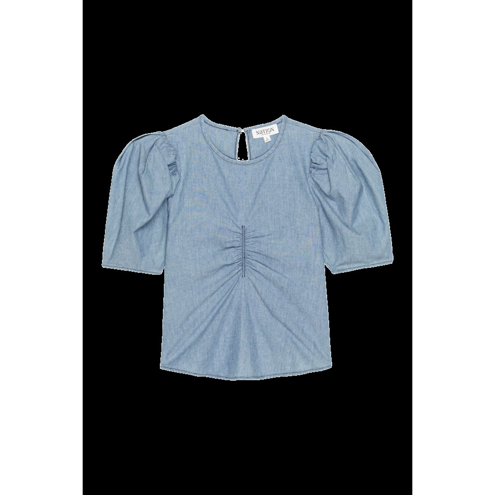 Splendore Chambray Top