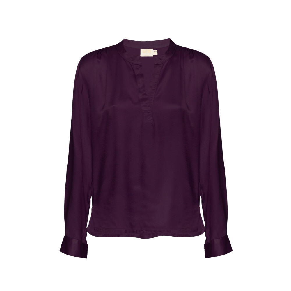 Platinum Silky Henley