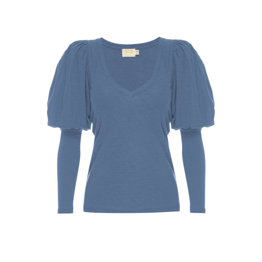 Alba Long Drama Sleeve Top