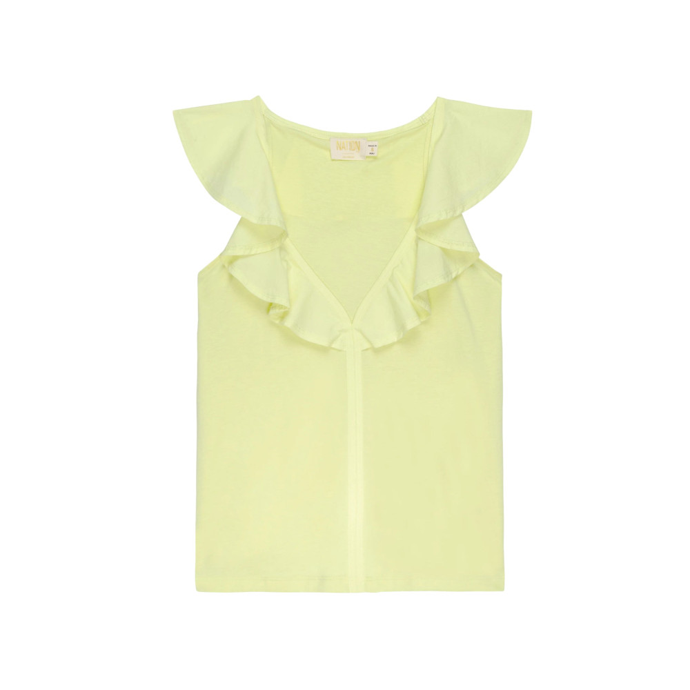 Umbra Stile Ruffle Tank Top
