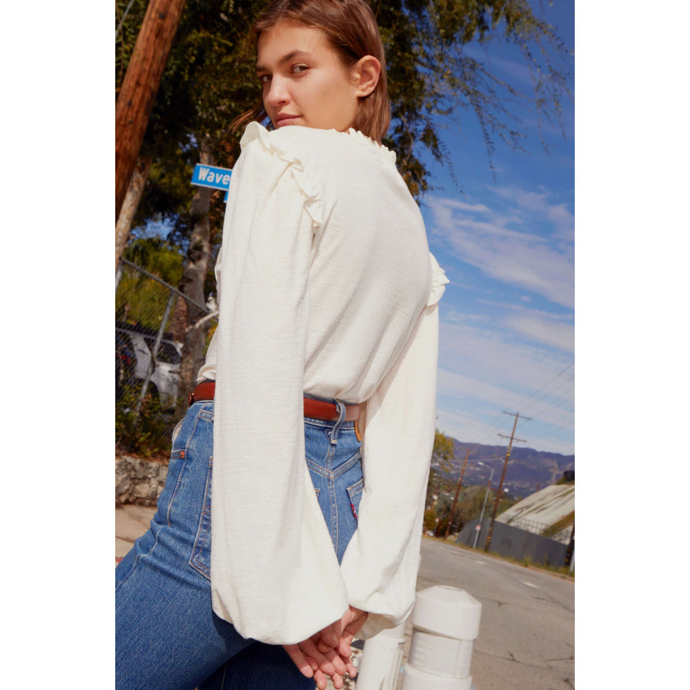 Ardore Glow Yoked Top