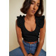 Esprit Ruffled Tank