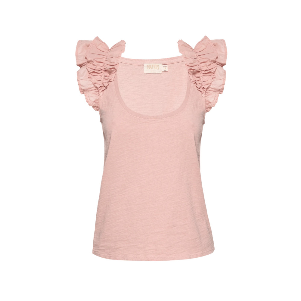 Esprit Ruffled Tank