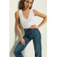 Douce Wave V neck Tank