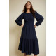 Lusso Peasant Dress