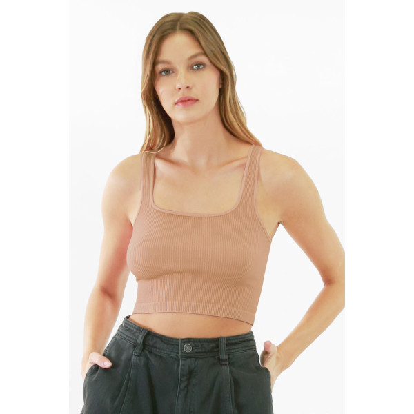 Eternel Echo Neck Vintage Tank