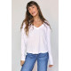 Theory Long Sleeve V-Neck Tee