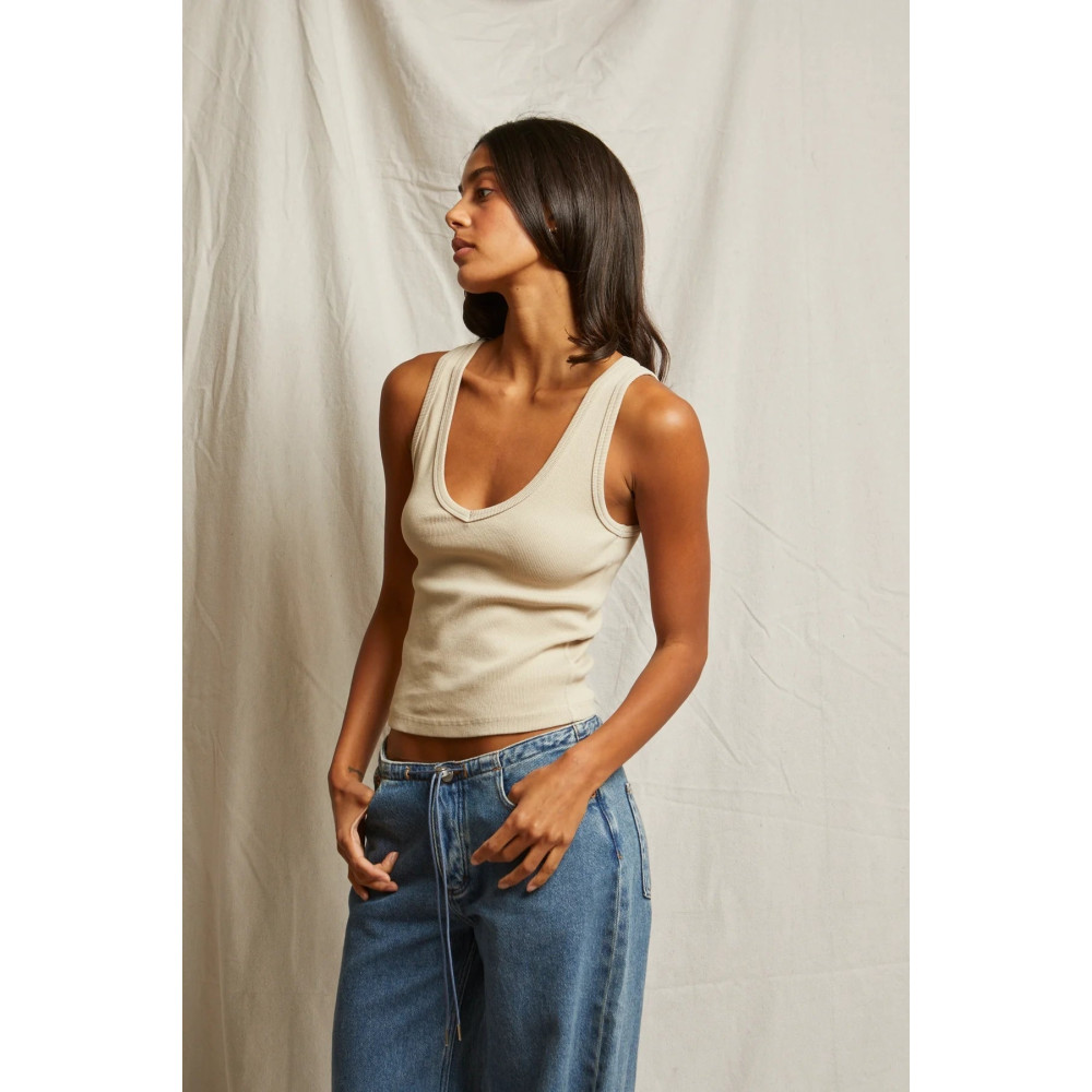 Segreto Dream V Neck Tank