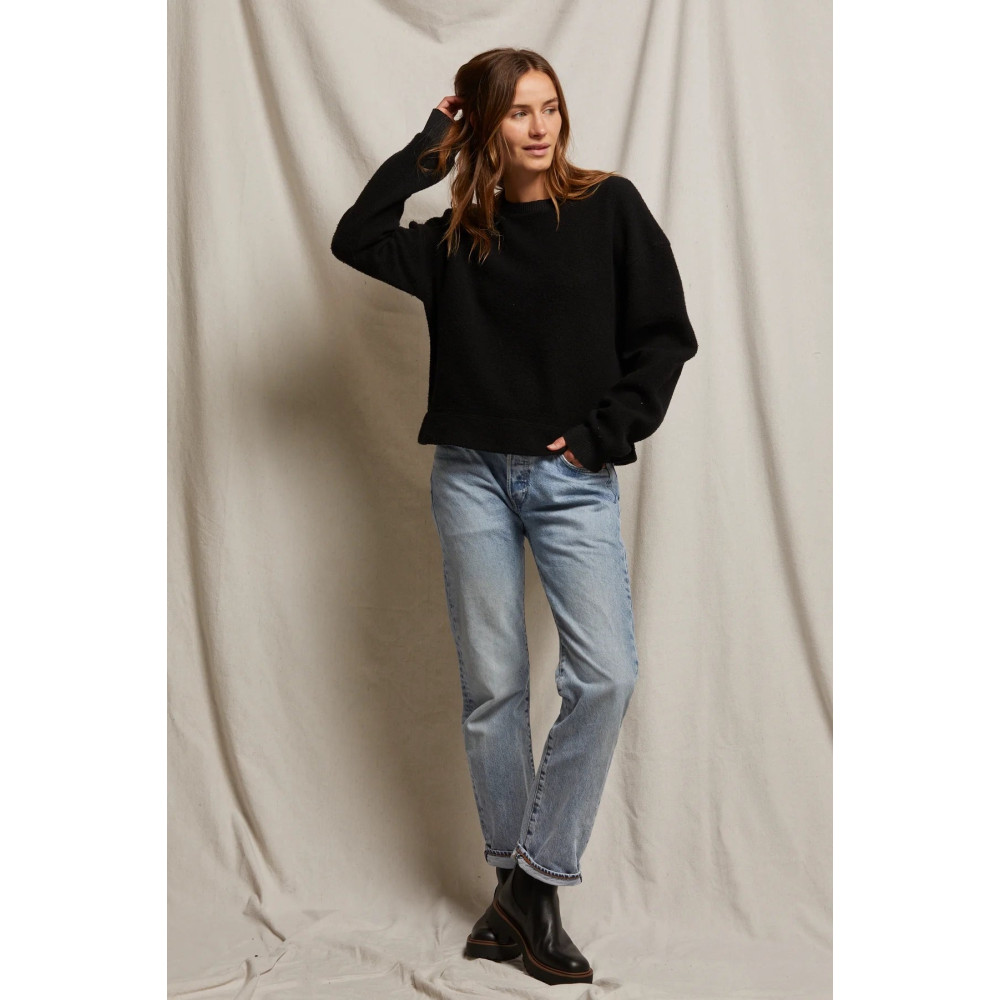Delicata Reverse Fleece Pullover