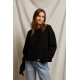 Delicata Reverse Fleece Pullover
