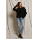 Delicata Reverse Fleece Pullover