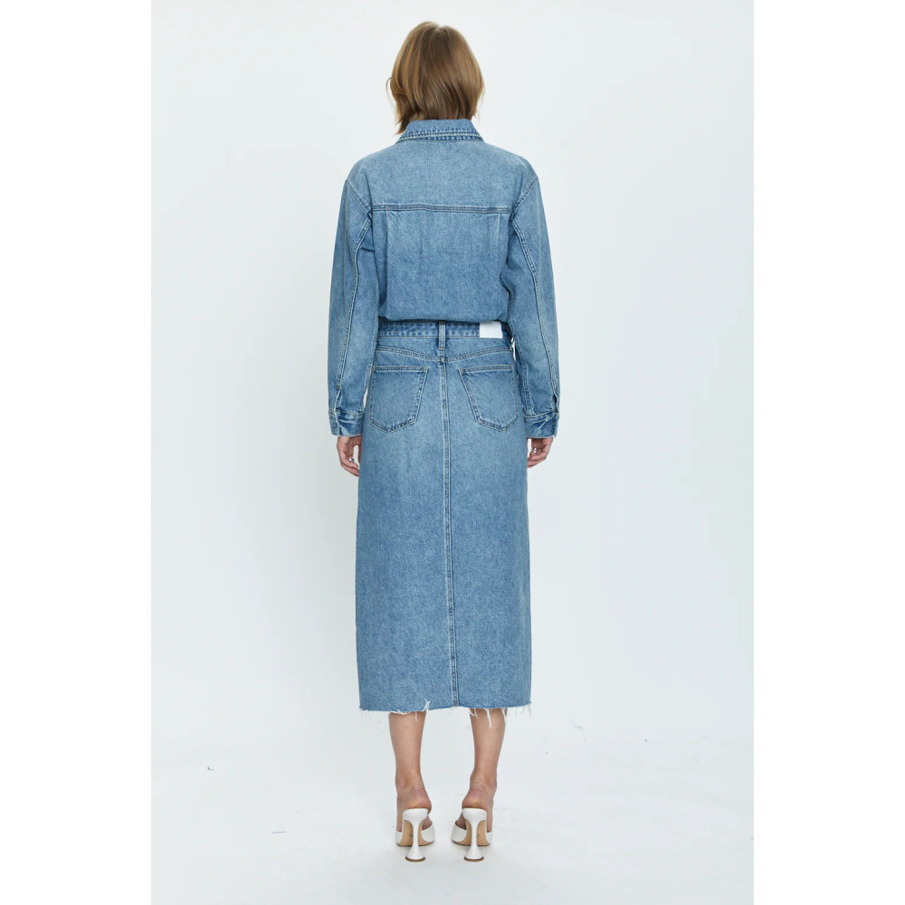 Luna Vertex Midi Dress