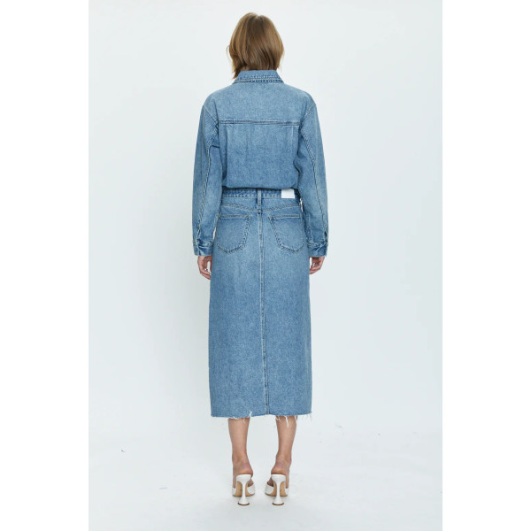 Luna Vertex Midi Dress