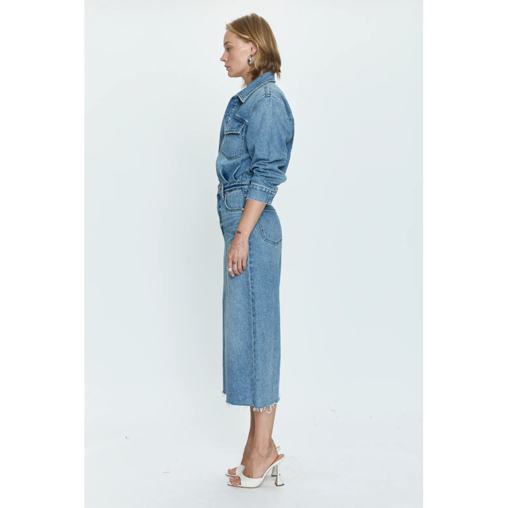 Luna Vertex Midi Dress