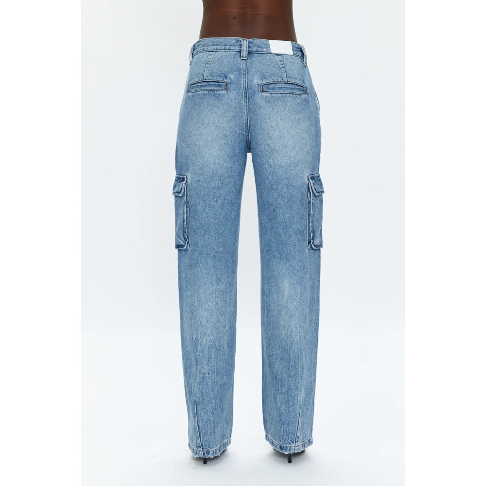 Wave Grâce Cargo Mid Rise Straight