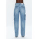 Wave Grâce Cargo Mid Rise Straight