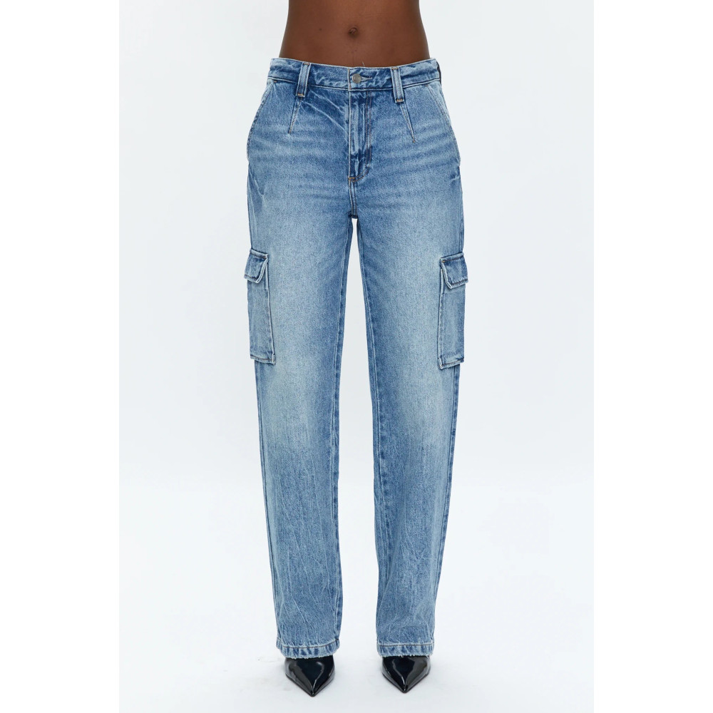 Wave Grâce Cargo Mid Rise Straight