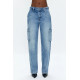 Wave Grâce Cargo Mid Rise Straight