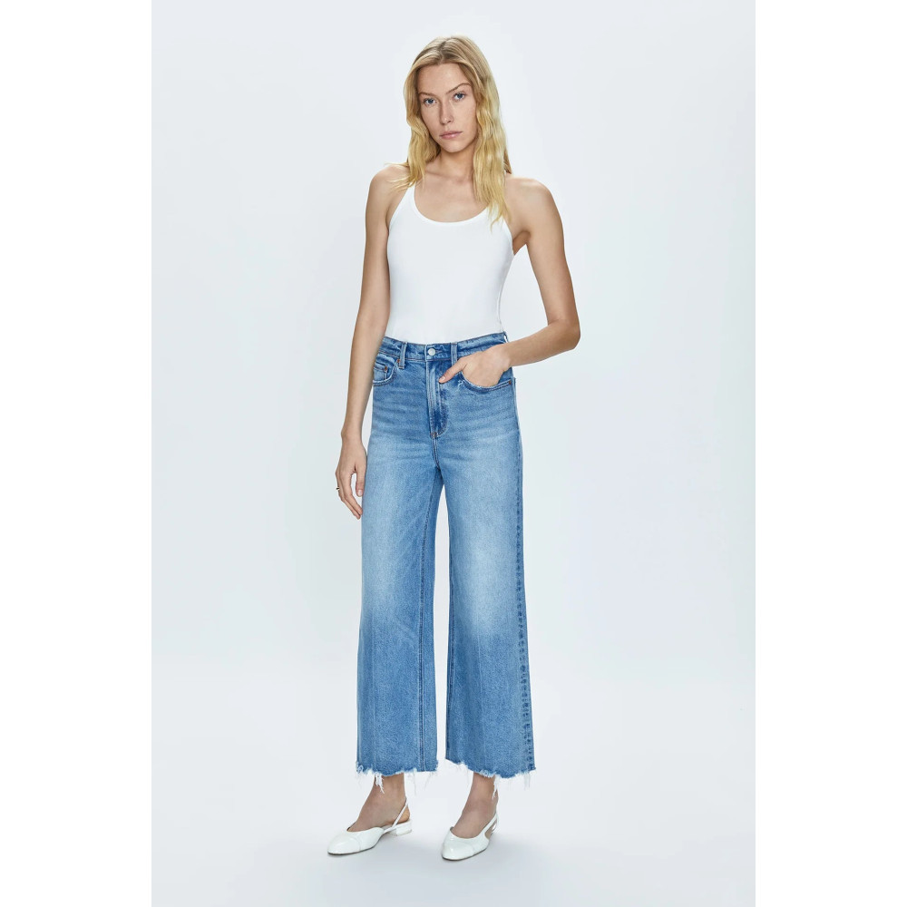 Cyclone Crop High Rise Wide Leg