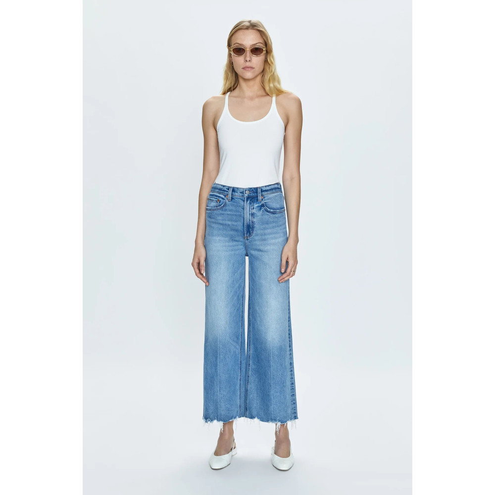 Cyclone Crop High Rise Wide Leg