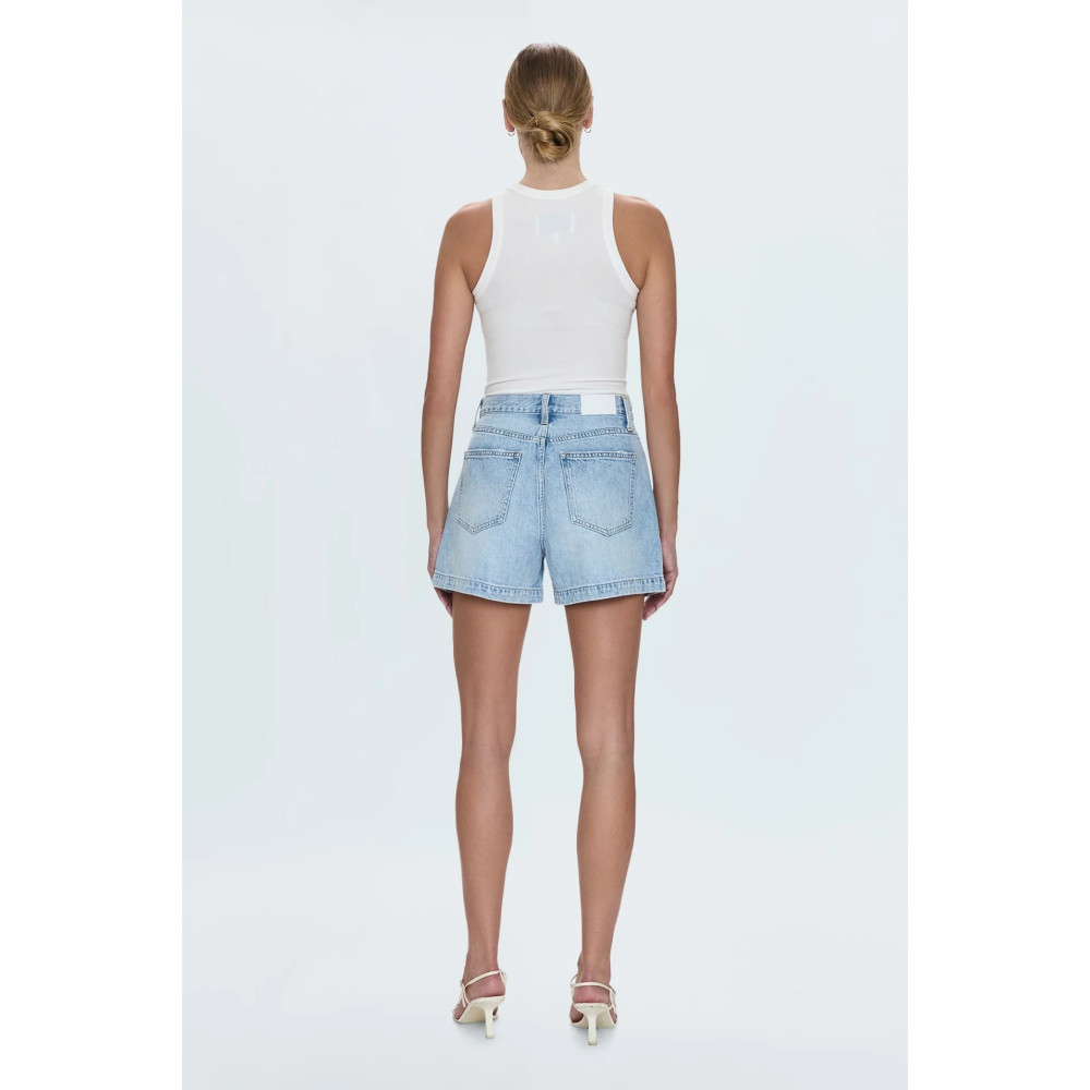 Terciopelo A-Line Denim Short