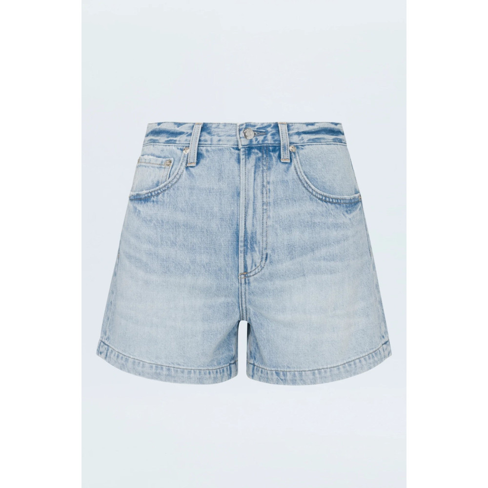 Terciopelo A-Line Denim Short