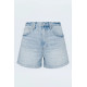 Terciopelo A-Line Denim Short
