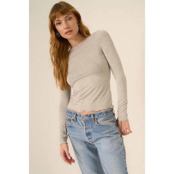 Rhythm Boat Neck Long Sleeve