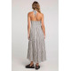 Blend Pulse Halter Midi Dress