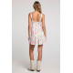 Meriggio Floral Mini Dress