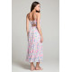 Link Calma Floral Midi Dress