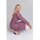 Espoir Space Dye Sweater Dress