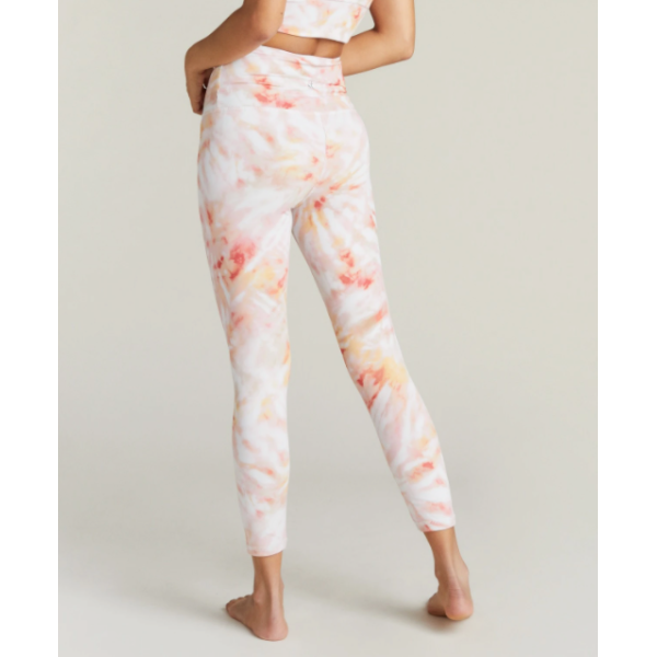 Crimson Allure Dye High Rise 7/8 Legging
