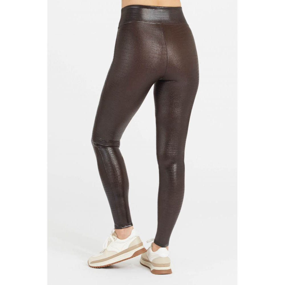 Fascino Leather Croc Shine Legging