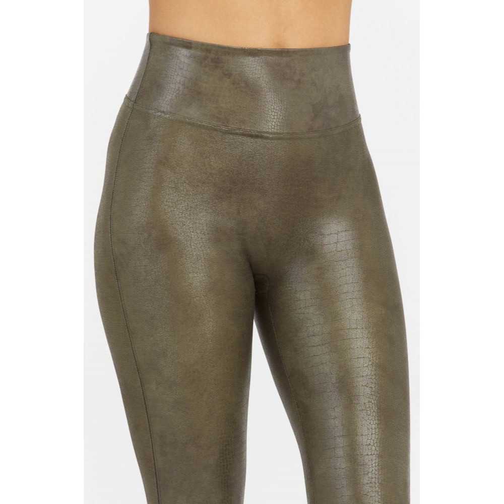 Fascino Leather Croc Shine Legging