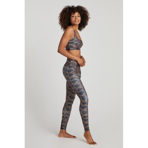 Glitter Snake Ankle Legging