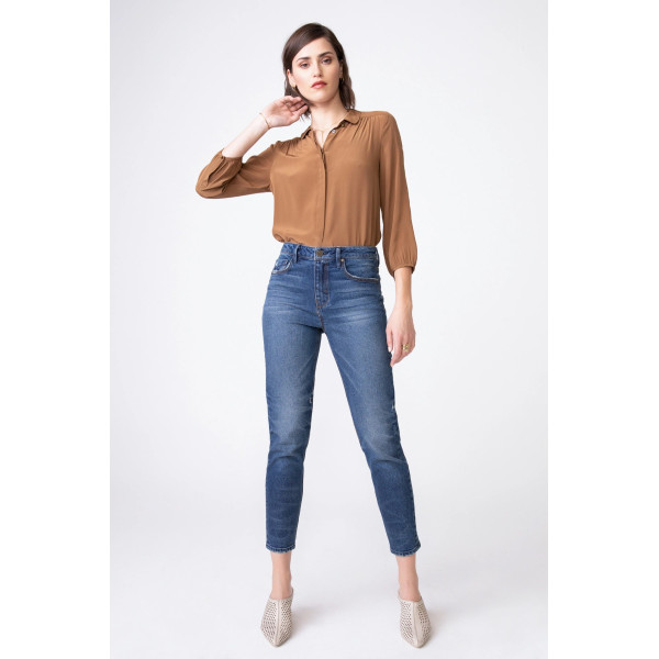 Terciopelo Mom Jean