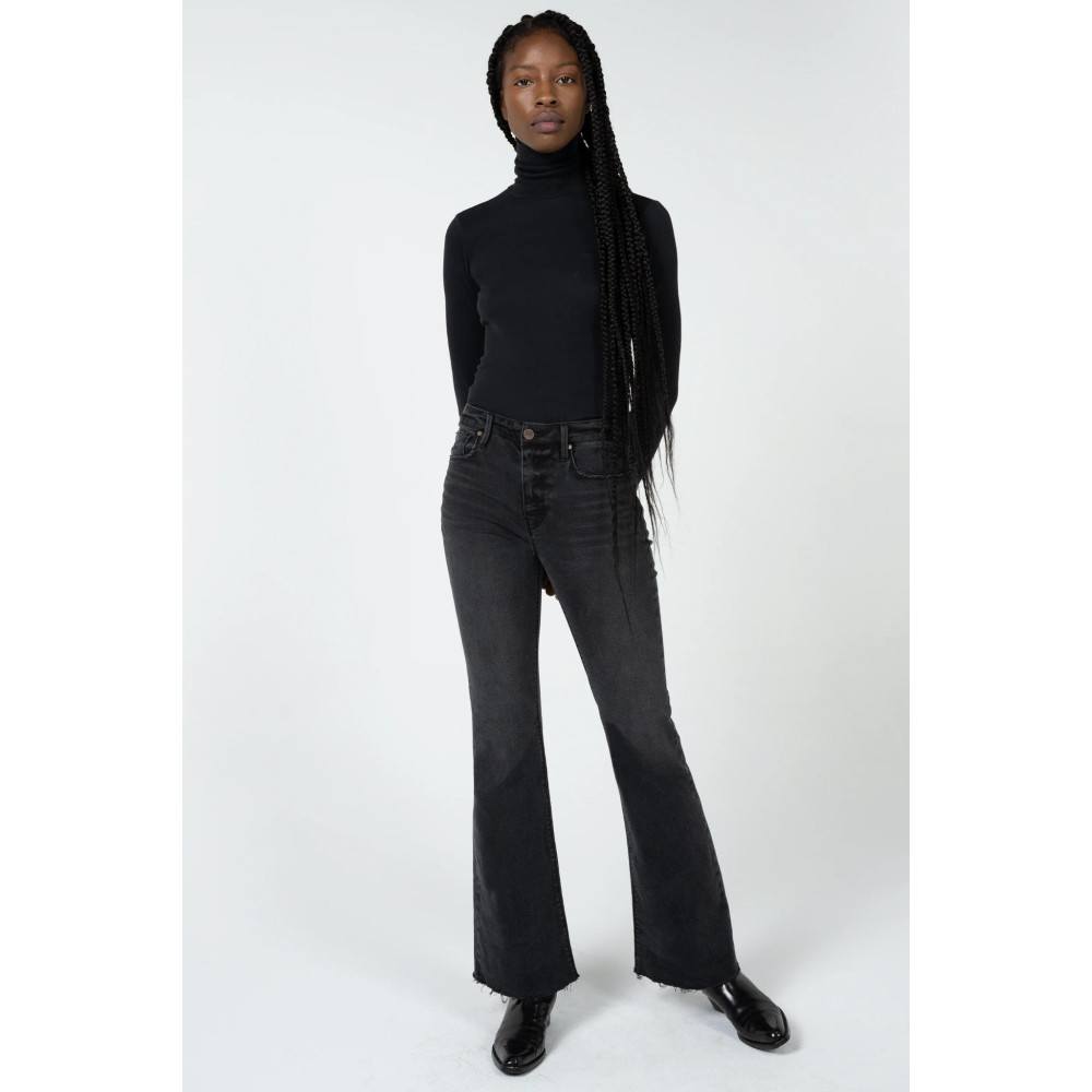 Radiant Soie High Rise Flare Jean