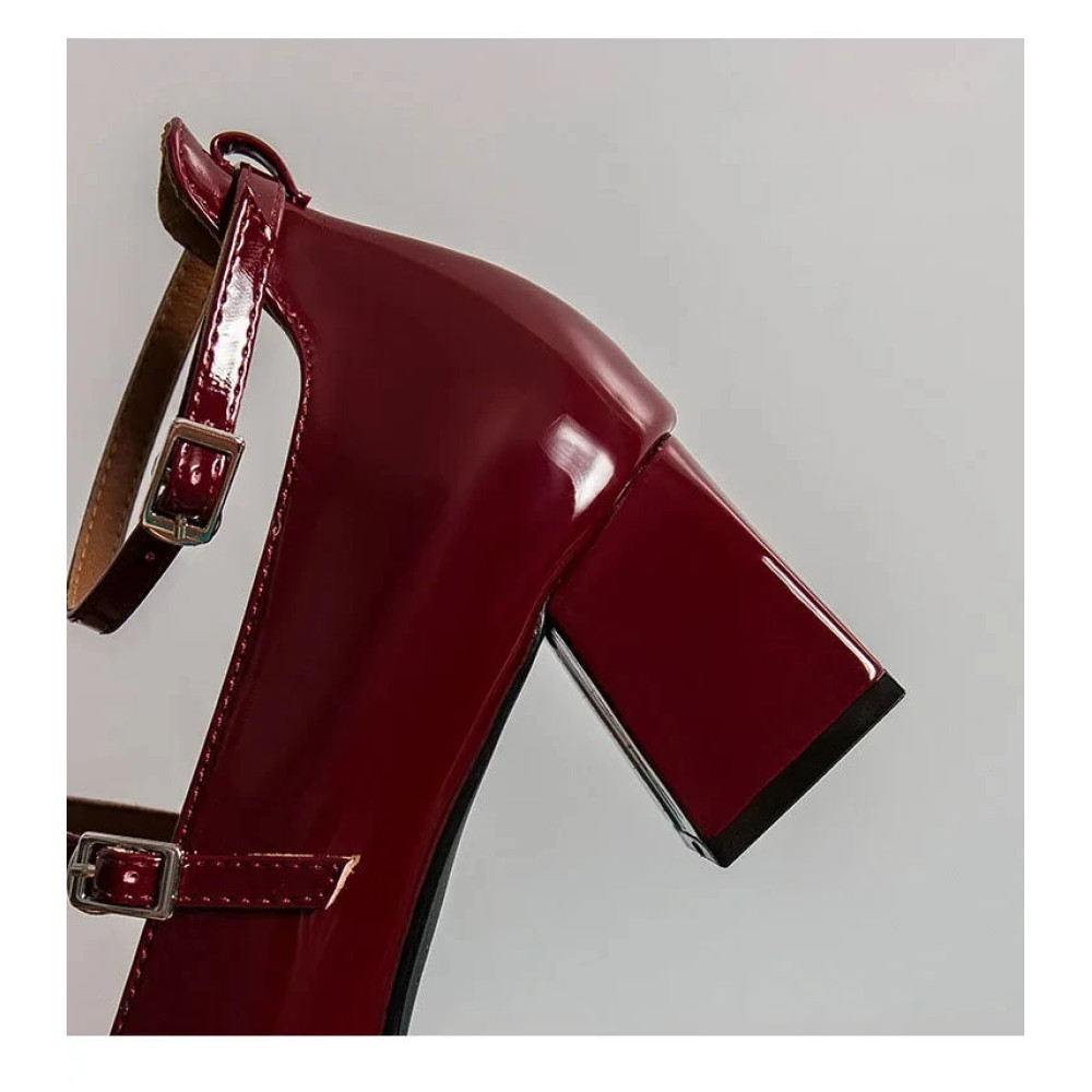 Crimson Glow Shoes