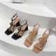Wine Glow Sandals