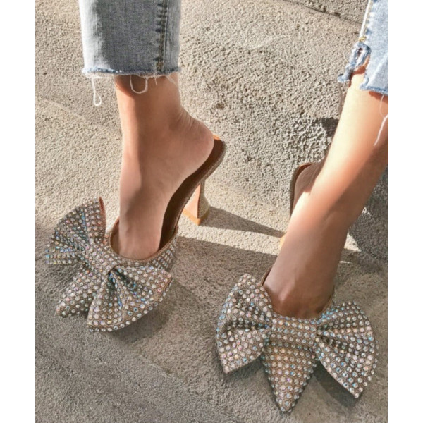 Pasión Soleil Rhinestones Heels