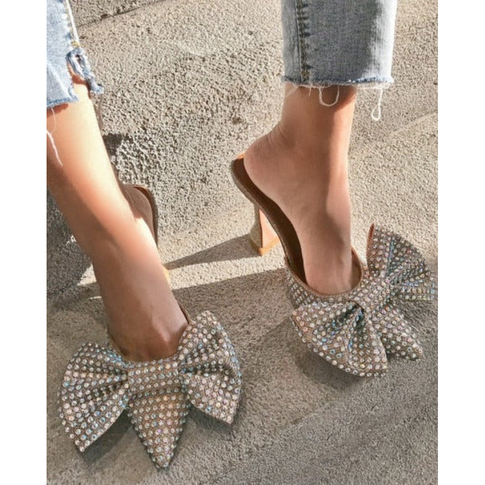 Pasión Soleil Rhinestones Heels