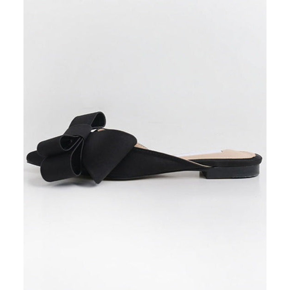 Tempest Rise Bow Slippers
