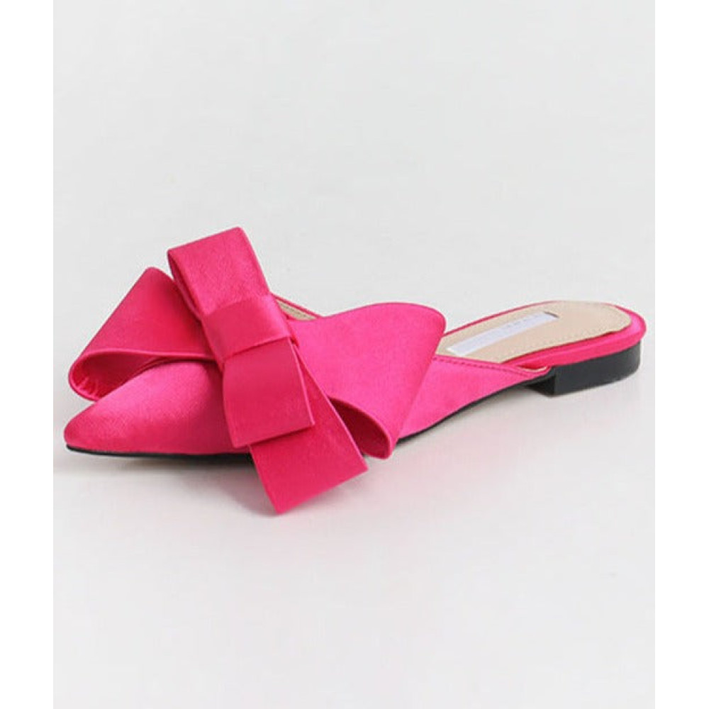 Tempest Rise Bow Slippers