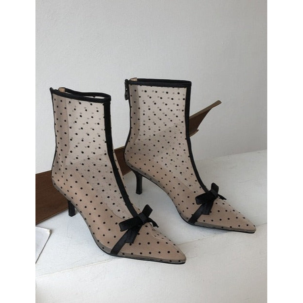 Copper Mesh Boots